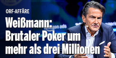 Weißmann: Brutaler Poker um mehr als drei Millionen Euro