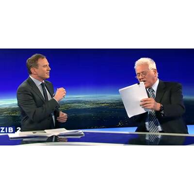 Wut-Auftritt des Austro-Kanadiers im ORF