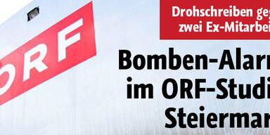 Bomben-Alarm im ORF-Studio Steiermark