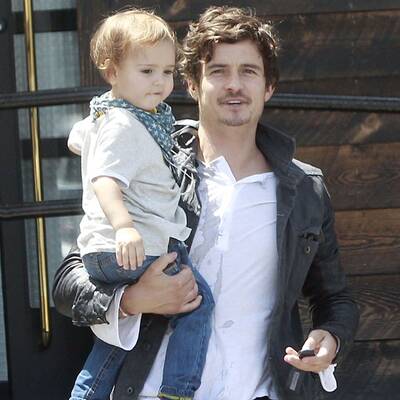 Orlando Bloom mit seinem süßen Sohn Flynn