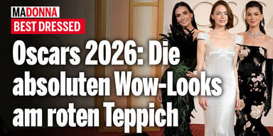 Oscars 2026: Die absoluten Wow-Looks am roten Teppich