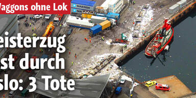 Drei Tote bei Zugs-Irrfahrt in Oslo