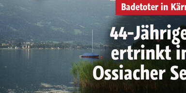 44-Jähriger ertrinkt im Ossiacher See