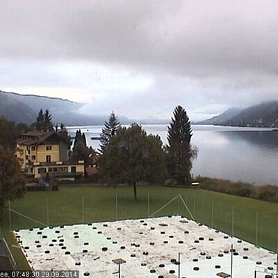 Wolfgangsee, Blick Richtung Bad Ischl