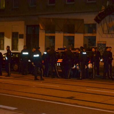 Fußball-Schlacht in Wien-Ottakring