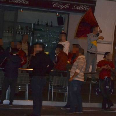 Fußball-Schlacht in Wien-Ottakring