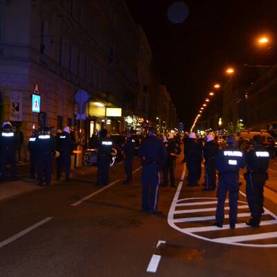 Fußball-Schlacht in Wien-Ottakring