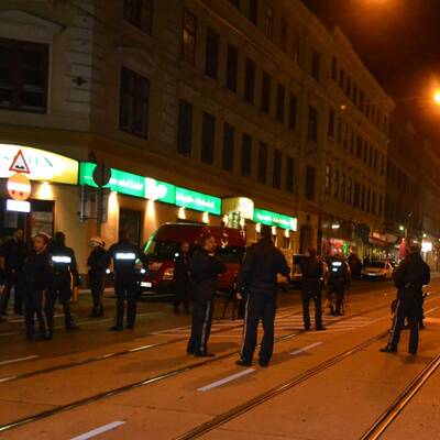 Fußball-Schlacht in Wien-Ottakring