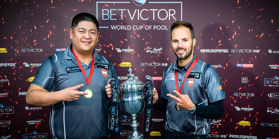 Albin Ouschan und Martin He 9 Ball Billard Duo