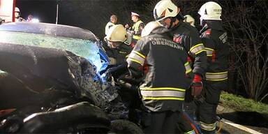 Crash bei Oberwart: Fünf Verletzte