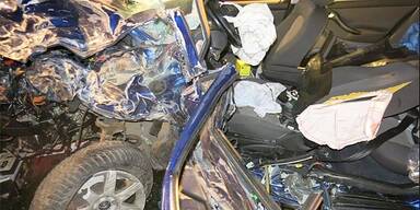 Crash bei Oberwart: Fünf Verletzte