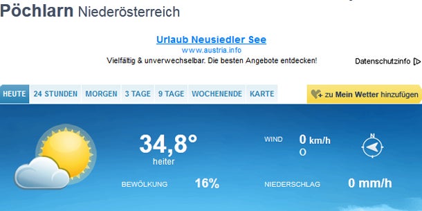 Sahara-Hitze bringt Rekord-Sommer