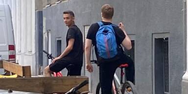 Radfahrer vandalen gesucht