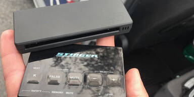 Wiener Polizei kassierte 13 Laserblocker ein