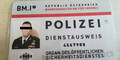 Gefälschter Polizeiausweis
