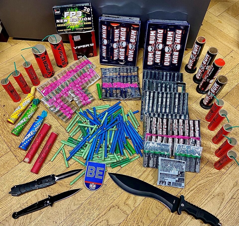 Verbotene Pyro-Gegenstände vor Silvester in Wien sichergestellt