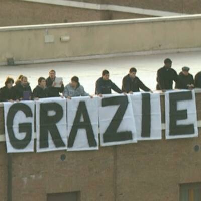 Mit dem Hubschrauber verließ der Papst den Vatikan 