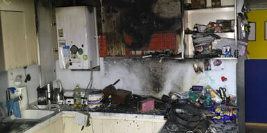 Bursch (15) will Pommes machen - fackelt K&uuml;che ab