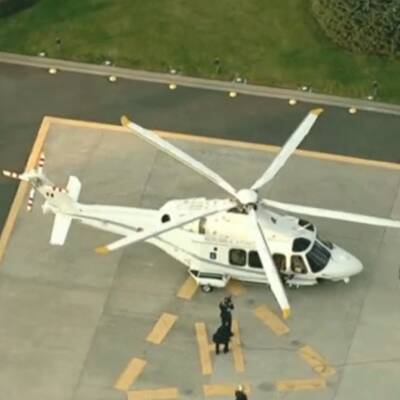 Mit dem Hubschrauber verließ der Papst den Vatikan 