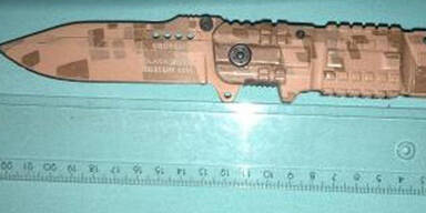 19-J&auml;hriger bedroht Vater mit Messer