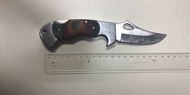 Hundebesitzer droht Spazierg&auml;nger mit Messer