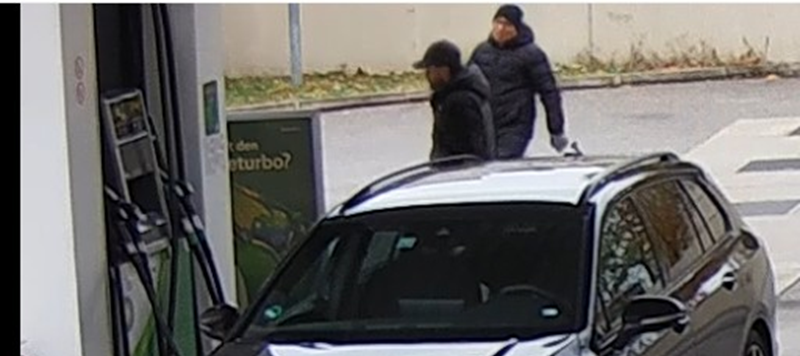 Uhren-Diebe Tankstelle Marxhalle Wien