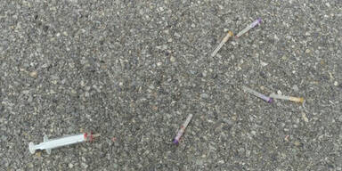 Wieder Spritzen auf Sitzen – 21-Jährige setzte sich drauf