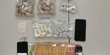 31-J&auml;hriger hortete ein Kilogramm Heroin und Kokain