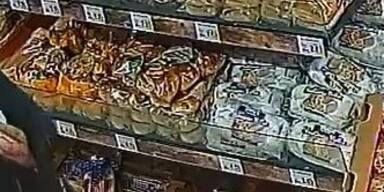 Raub Wien Supermarkt
