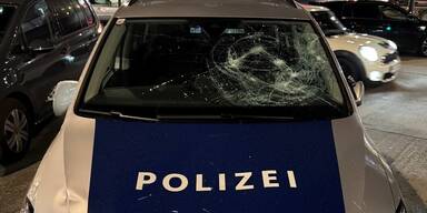 Syrer Attacke Polizeiautos