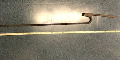 30-J&auml;hriger schlug mit Eisenstange auf Kontrahenten ein