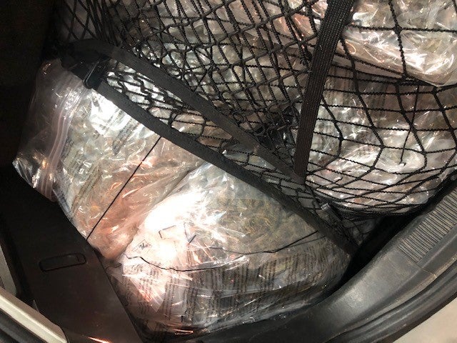 51 Kilo Cannabis auf A2 in Kärnten sichergestellt