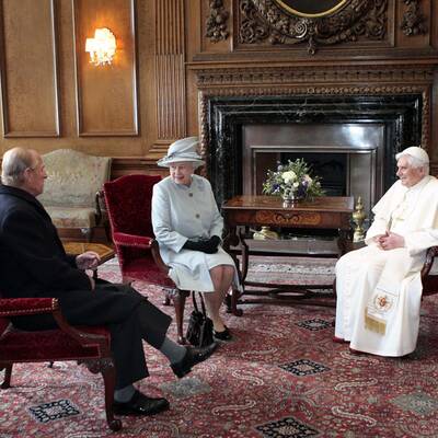 Mit der Queen und Prinz Philip