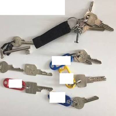 Sichergestelltes Tatwerkzeug für Einbrüche