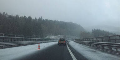 Wintereinbruch - Alle Straßensperren