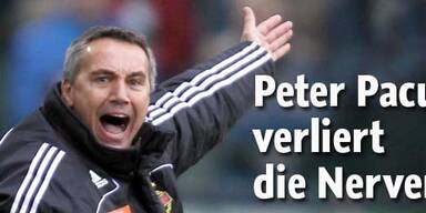 Rapid-Coach Pacult feuert gegen Payer