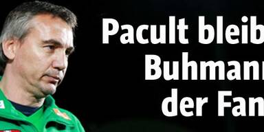 Pacult bleibt weiter Buhmann der Fans