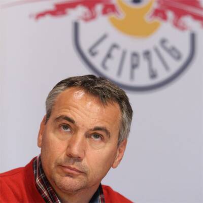 Peter Pacult in Leipzig präsentiert