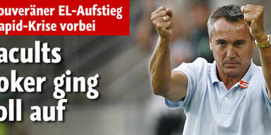 Pacults Poker ging voll auf