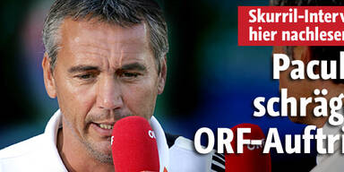 Pacults schräger Auftritt im TV-Interview