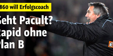 Geht Pacult? Rapid ohne Plan B