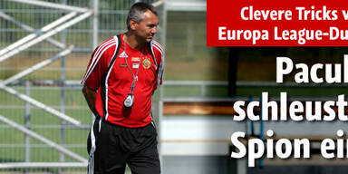 Pacult schleuste Spion ein