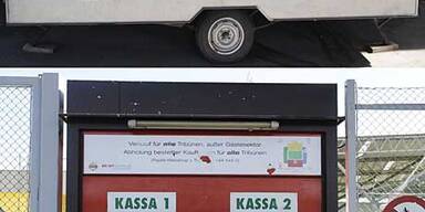 Anti-Pacult-Parolen zum Trainingsauftakt