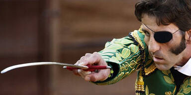 Torero feiert Comeback mit einem Auge