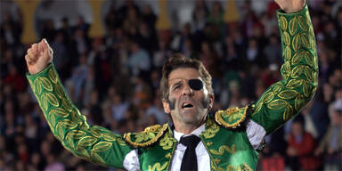 Torero feiert Comeback mit einem Auge