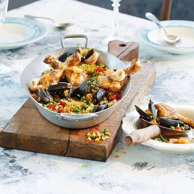 Gemüsesalat mit Lammfilet