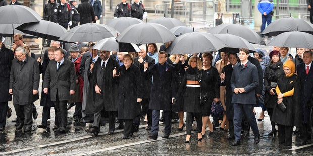 Internationale Gedenkfeier in Paris