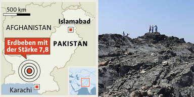 Schweres Erdbeben lässt neue Insel entstehen 