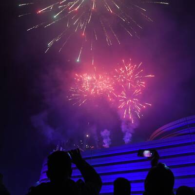 In New York versammelten sich Tausende am Times Square