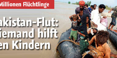 Pakistan-Flut: Niemand hilft den Kindern